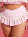 My Melody Pink Ruffle Skirted Swim Bottoms Plus Size, MULTI COLOR, alternate
