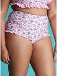 Hello Kitty Strawberry High-Waisted Swim Bottoms Plus Size, MULTI COLOR, alternate