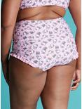 Hello Kitty Strawberry High-Waisted Swim Bottoms Plus Size, MULTI COLOR, alternate