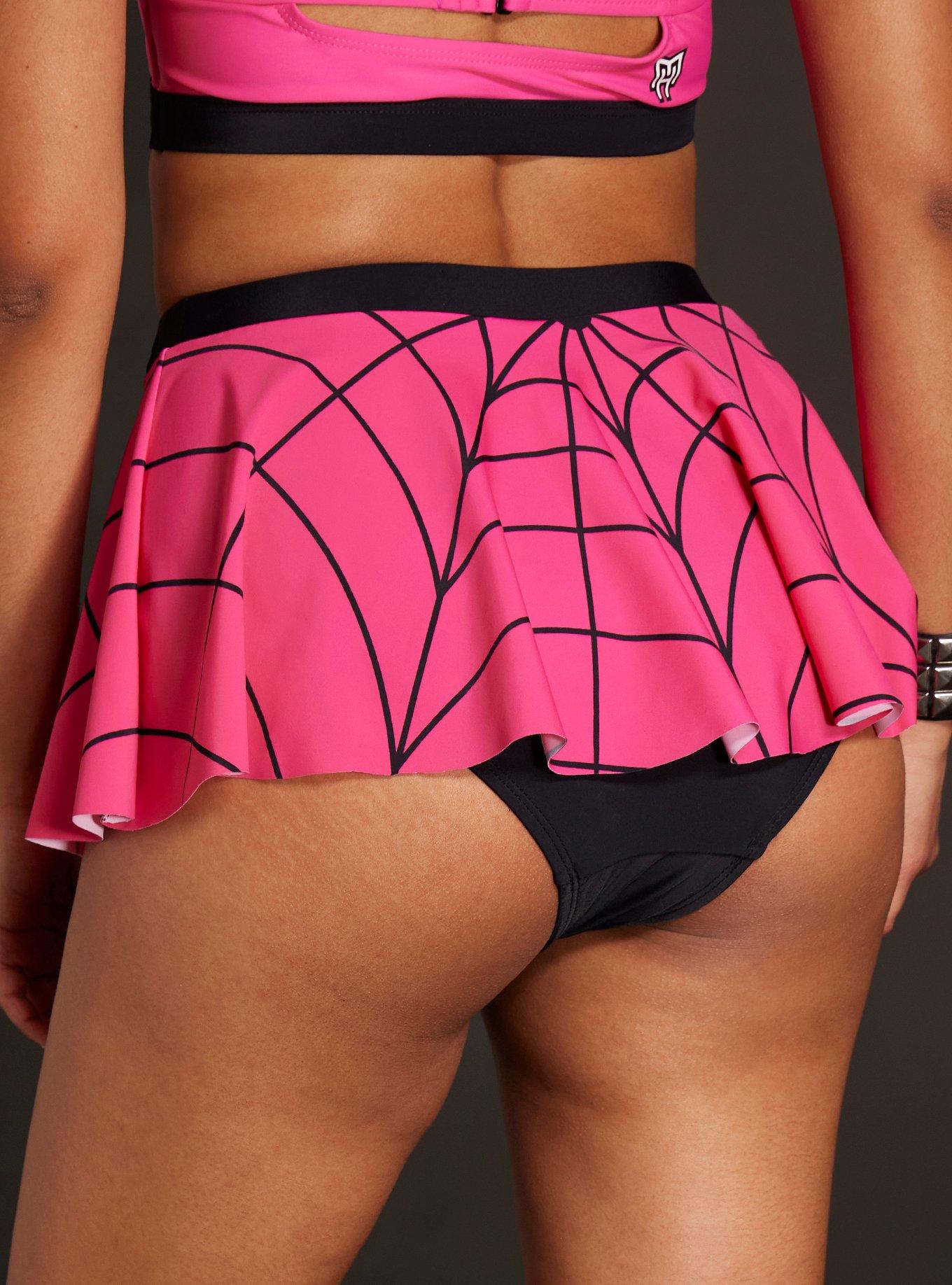 Monster High Draculaura Skirted Swim Bottoms, MULTI COLOR, alternate