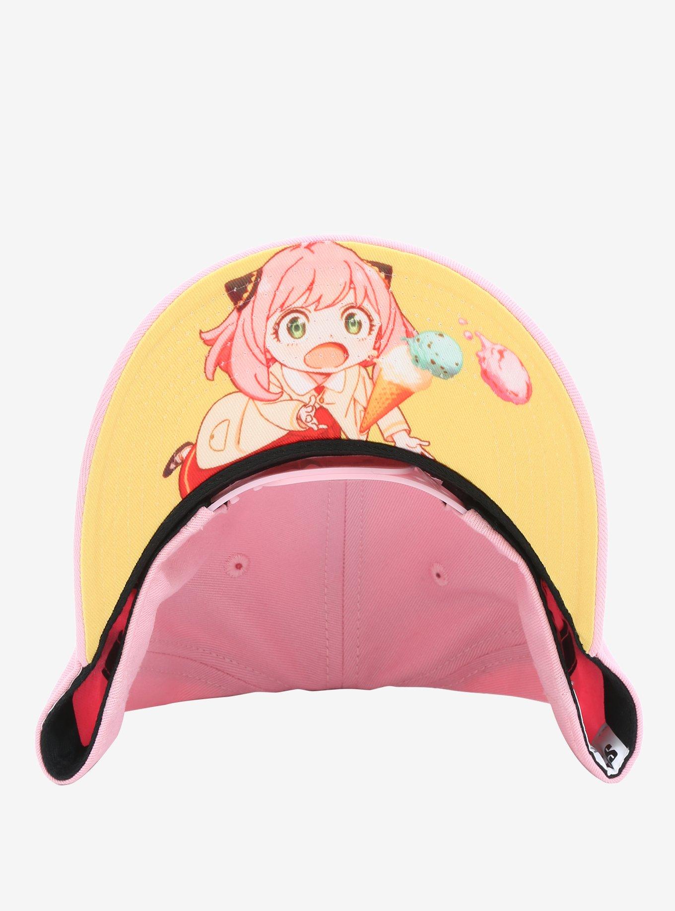 Spy X Family Anya Figural Snapback Hat, , alternate