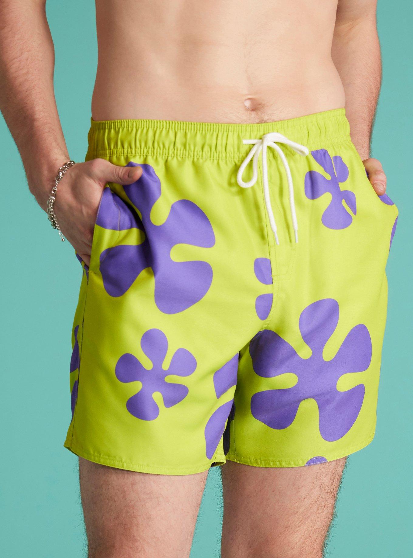 SpongeBob SquarePants Patrick Swim Trunks, MULTI, alternate