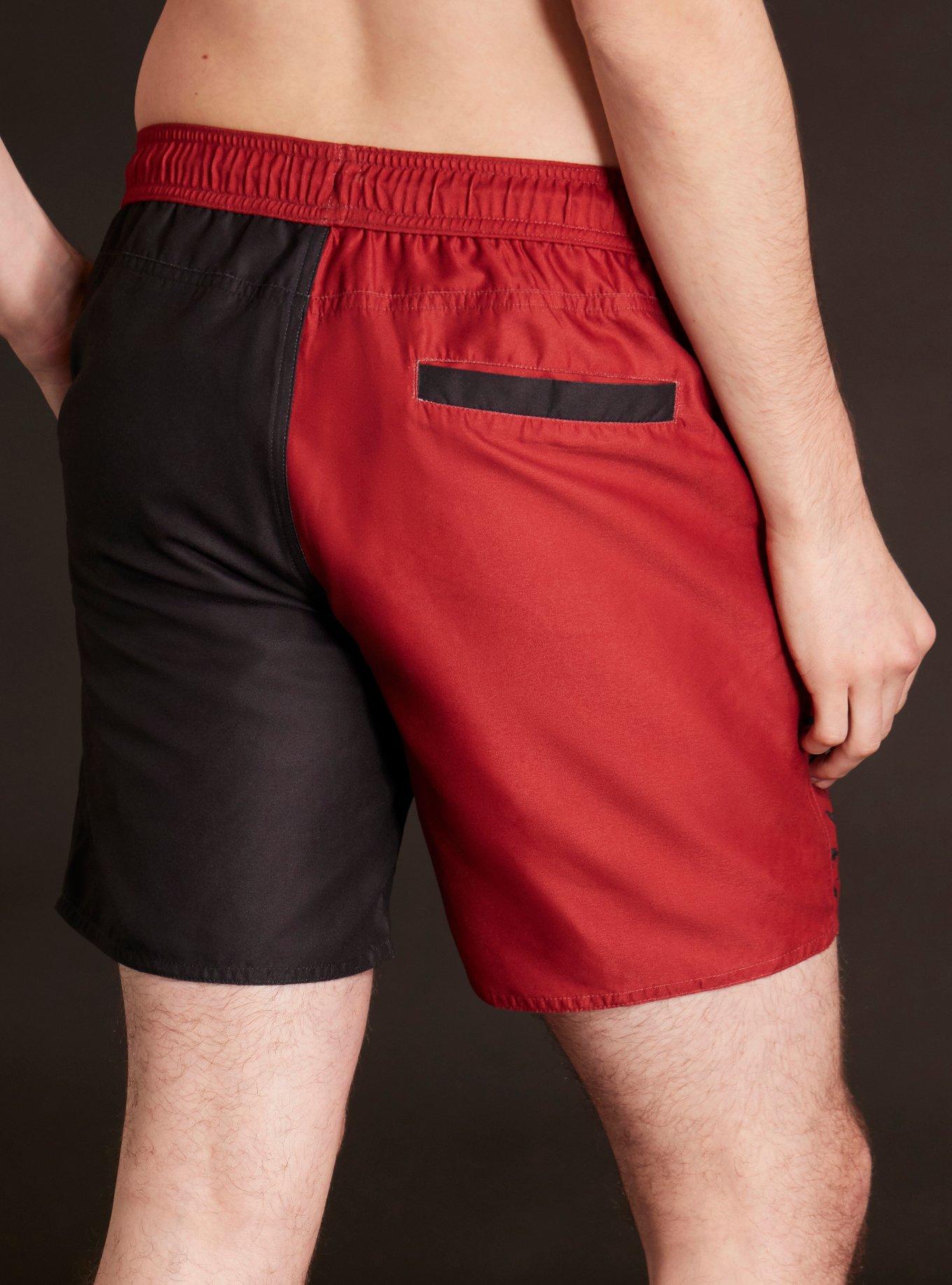 Naruto Shippuden Akatsuki Itachi Split Swim Trunks, MULTI, alternate