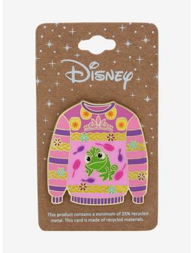 Disney Tangled Pascal Ugly Sweater Enamel Pin - BoxLunch Exclusive, , hi-res
