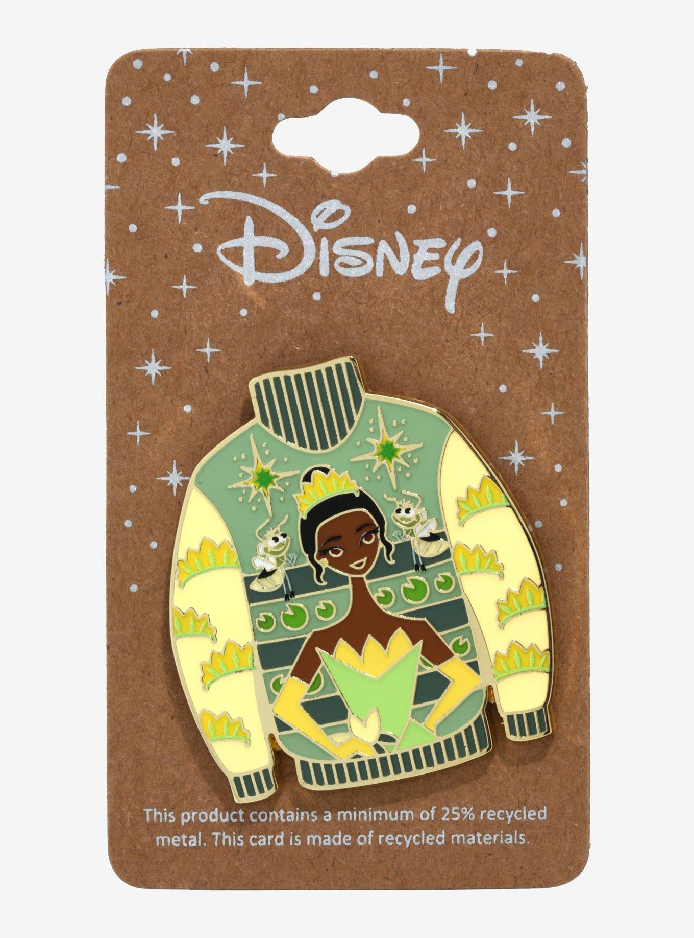 Disney The Princess and the Frog Ugly Sweater Enamel Pin - BoxLunch Exclusive, , alternate