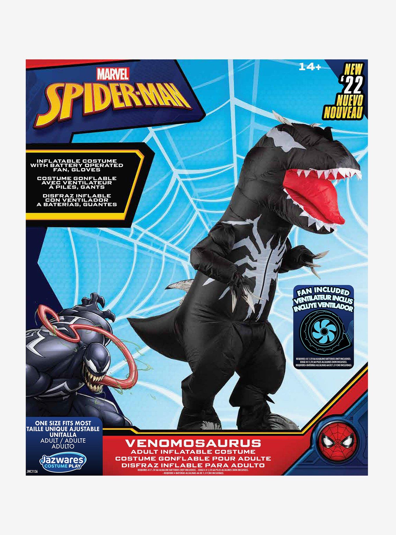 Marvel Spider-Man Venomosaurus Inflatable Costume, , alternate