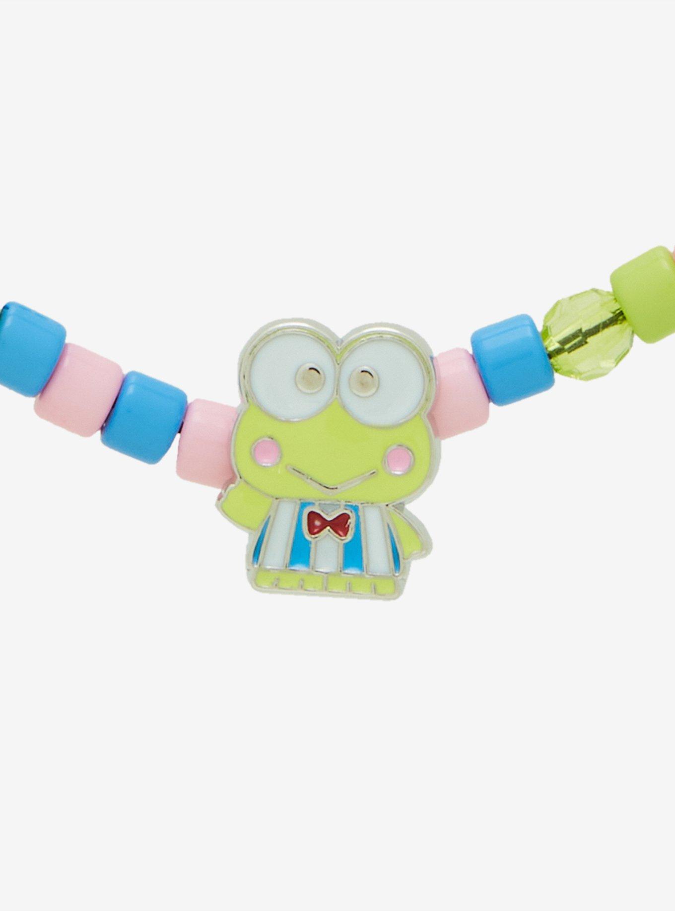 Keroppi Beaded Phone Charm, , alternate