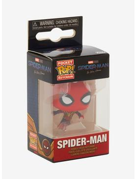 Funko Pocket Pop! Spider-Man: No Way Home Spider-Man Vinyl Bobble-Head Keychain, , hi-res