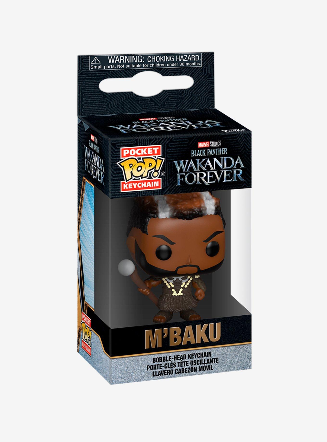 Funko Pocket Pop! Keychain Marvel Black Panther: Wakanda Forever M&rsquo;Baku Vinyl Keychain, , alternate