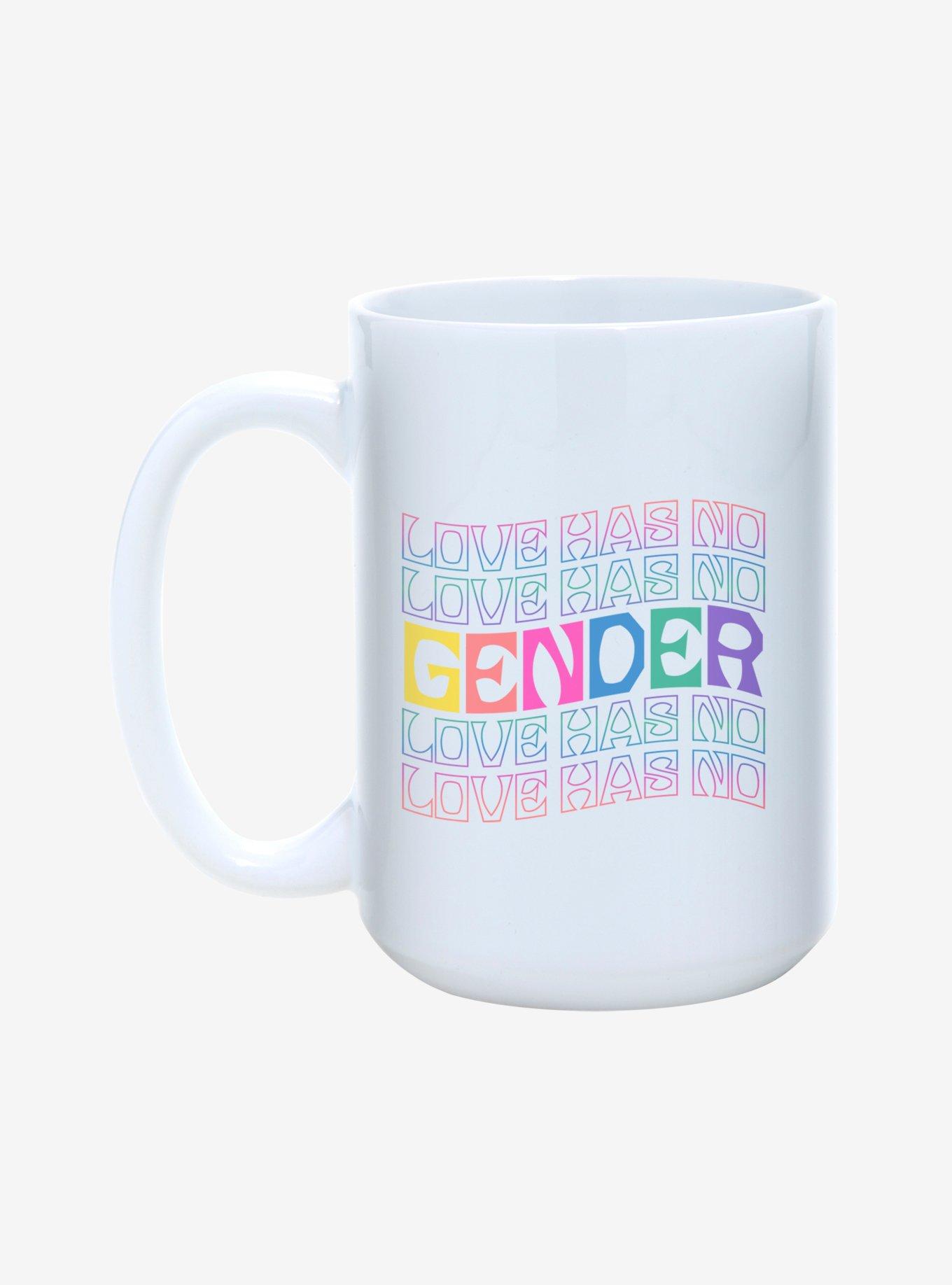 Love Has No Gender Pride Mug 15oz, , hi-res