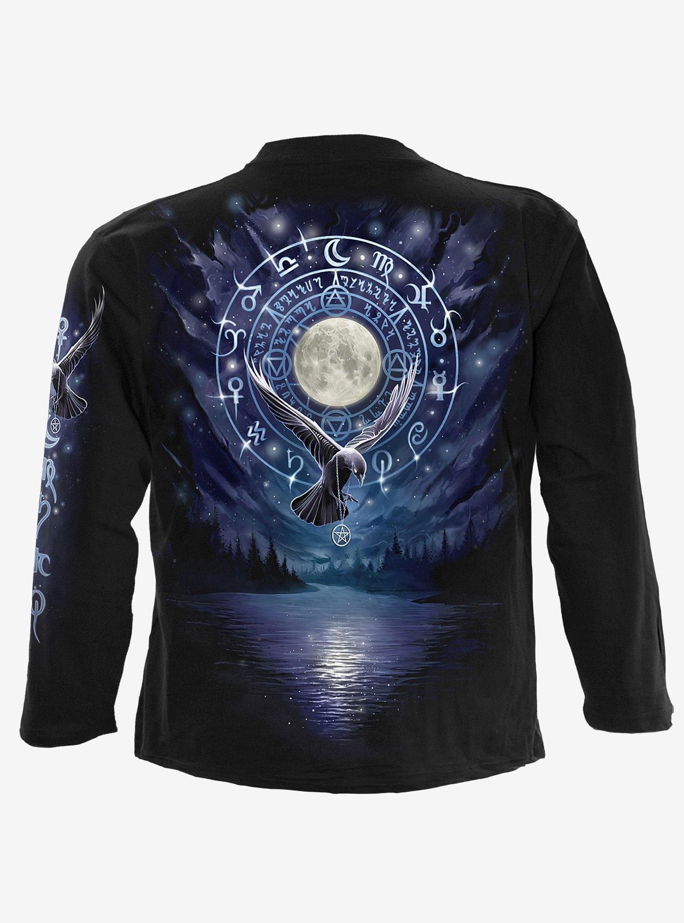 Witchcraft Black Longsleeve T-Shirt, BLACK, alternate