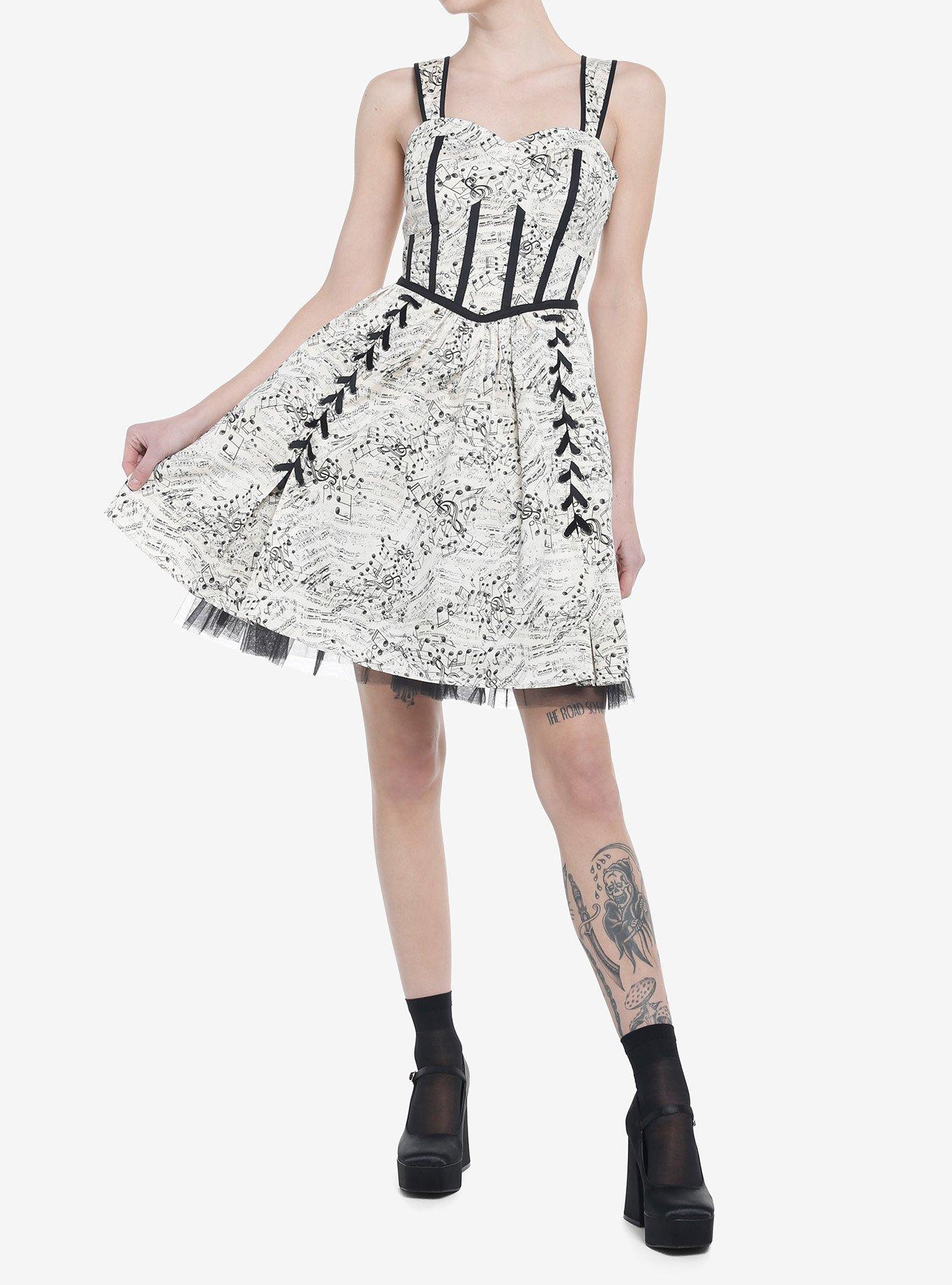 Music Notes Dress, MUSIC NOTE TOSS, alternate