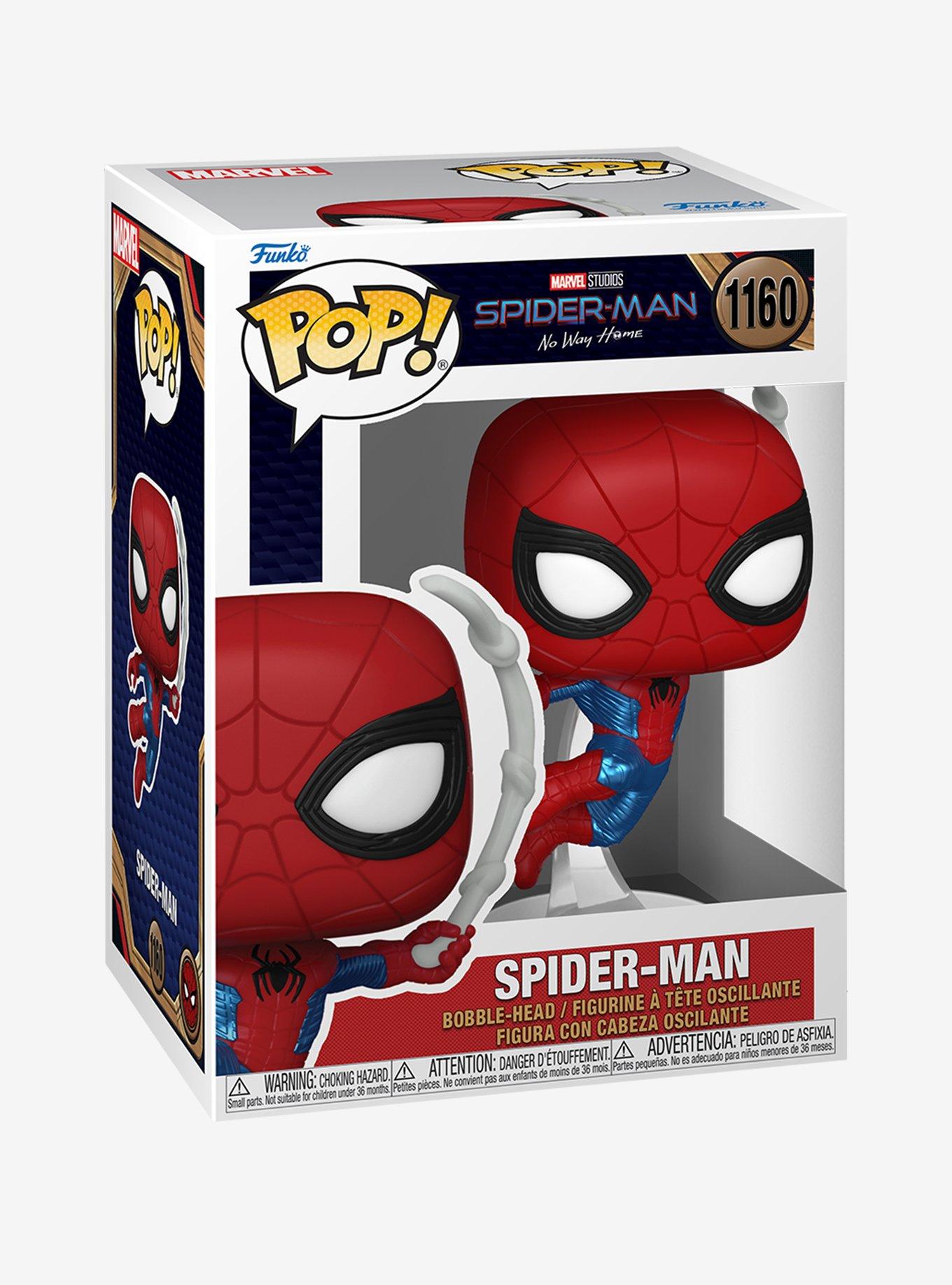 Funko Pop! Spider-Man: No Way Home Spider-Man (Swinging) Vinyl Bobble-Head, , alternate