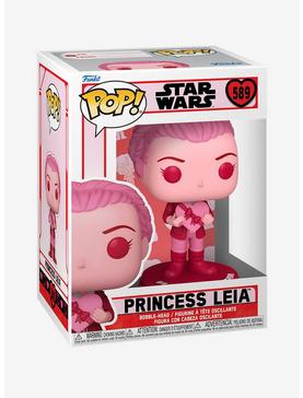 Funko Pop! Star Wars Princess Leia (Valentine’s Day) Vinyl Bobble-Head , , hi-res