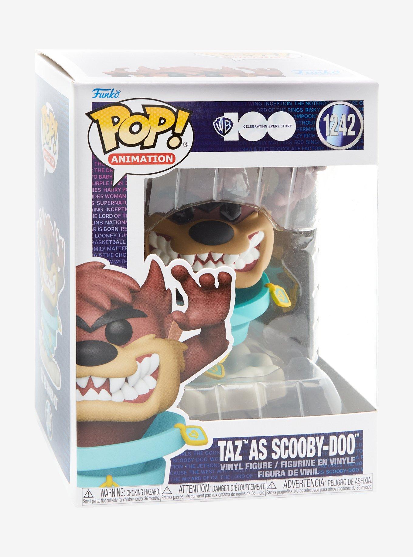 Funko Pop! Animation Warner Bros. 100 Taz as Scooby-Doo Vinyl Figure, , alternate