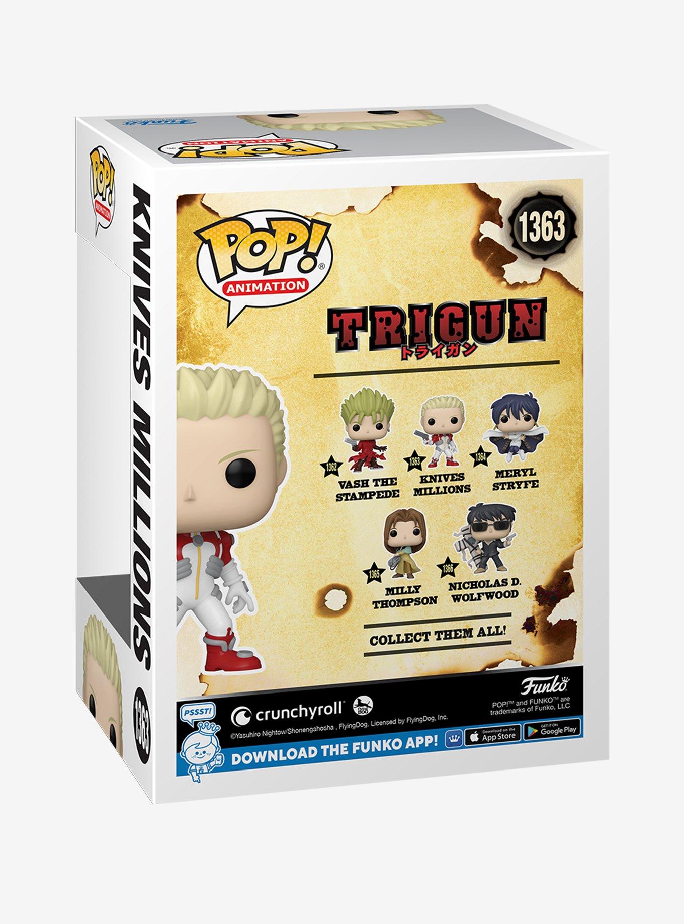 Funko Pop! Animation Trigun Knives Millions Vinyl Figure, , alternate