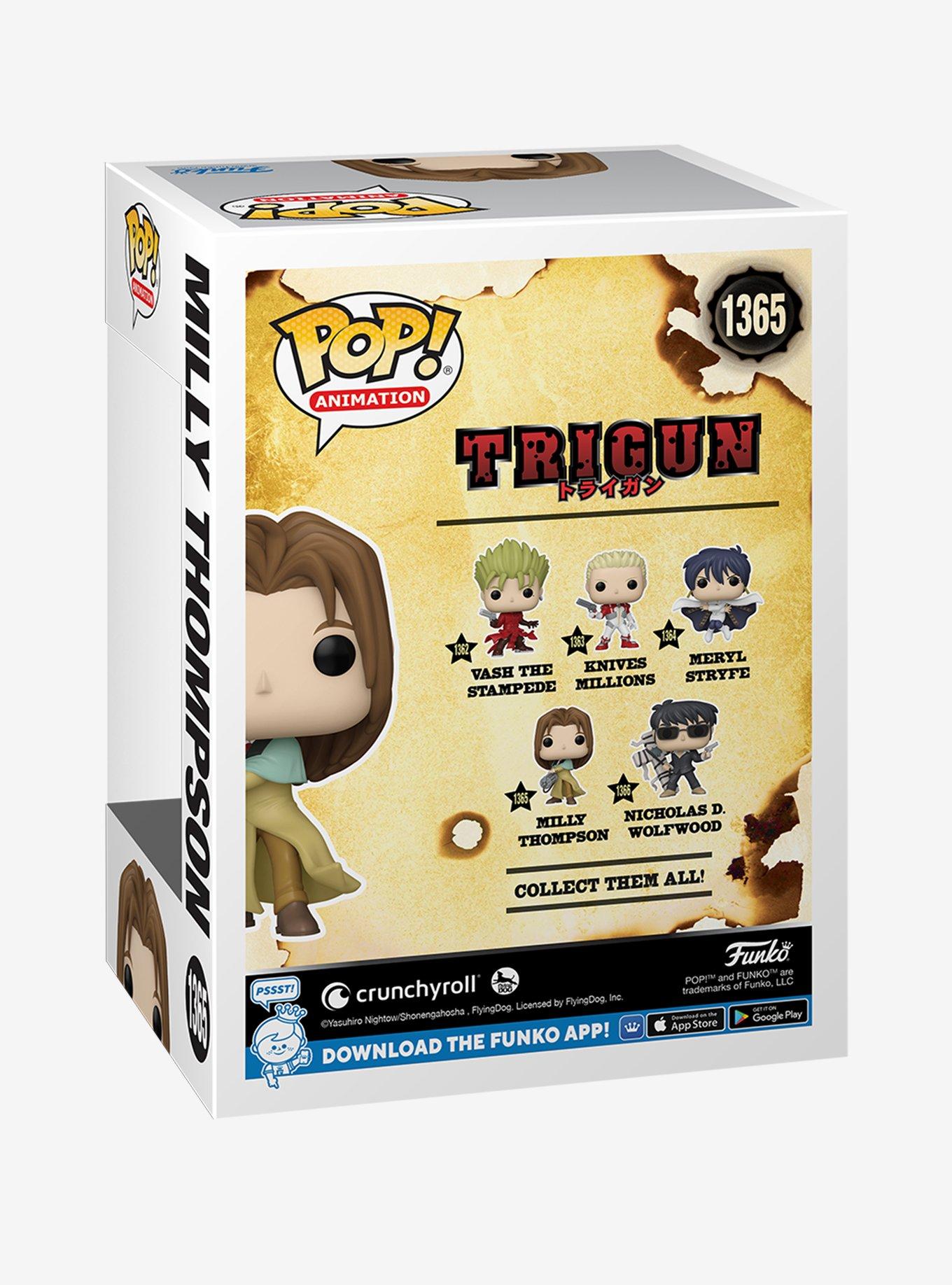 Funko Pop! Animation Trigun Milly Thompson Vinyl Figure, , alternate
