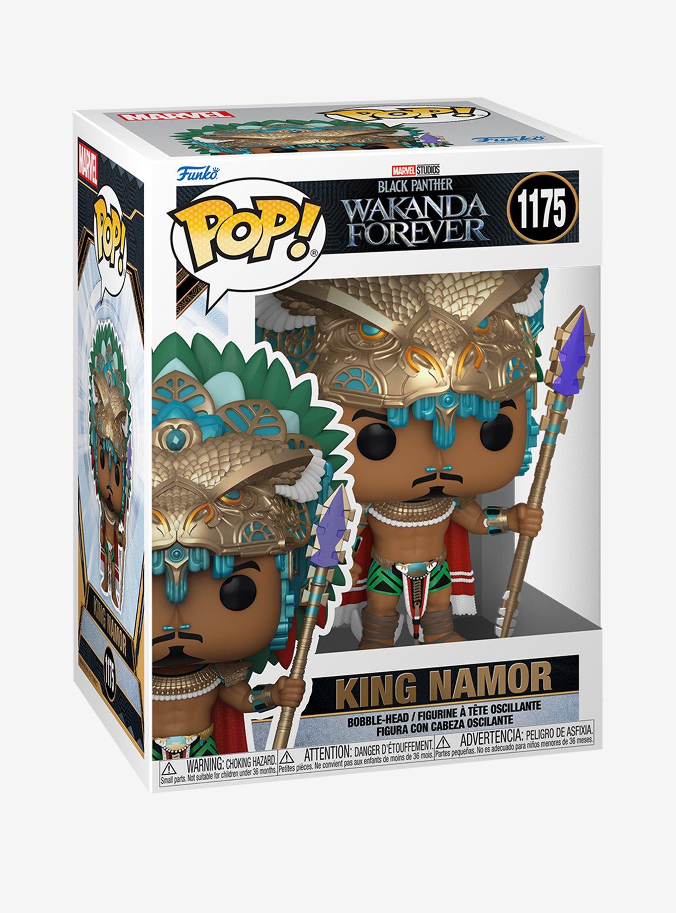 Funko Marvel Black Panther: Wakanda Forever Pop! King Namor Vinyl Bobble-Head, , alternate