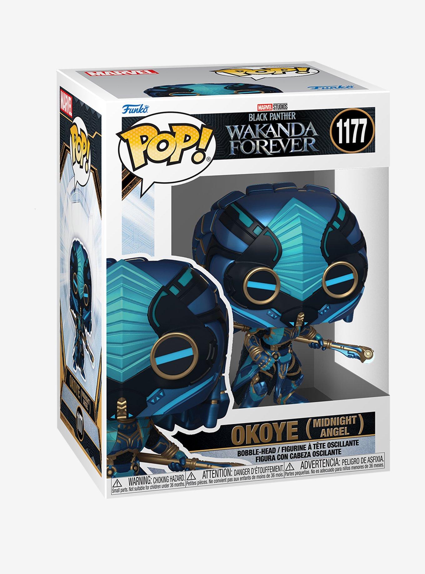 Funko Marvel Black Panther: Wakanda Forever Pop! Okoye (Midnight Angel) Vinyl Bobble-Head, , alternate