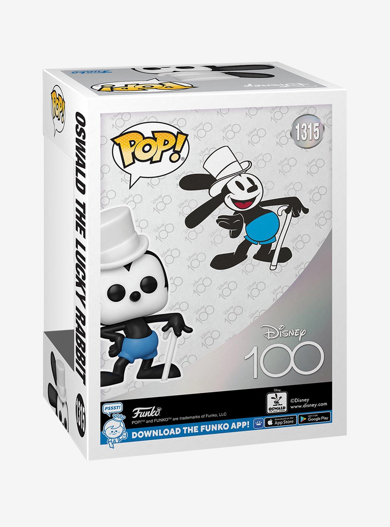 Funko Disney100 Pop! Oswald The Lucky Rabbit Vinyl Figure, , alternate