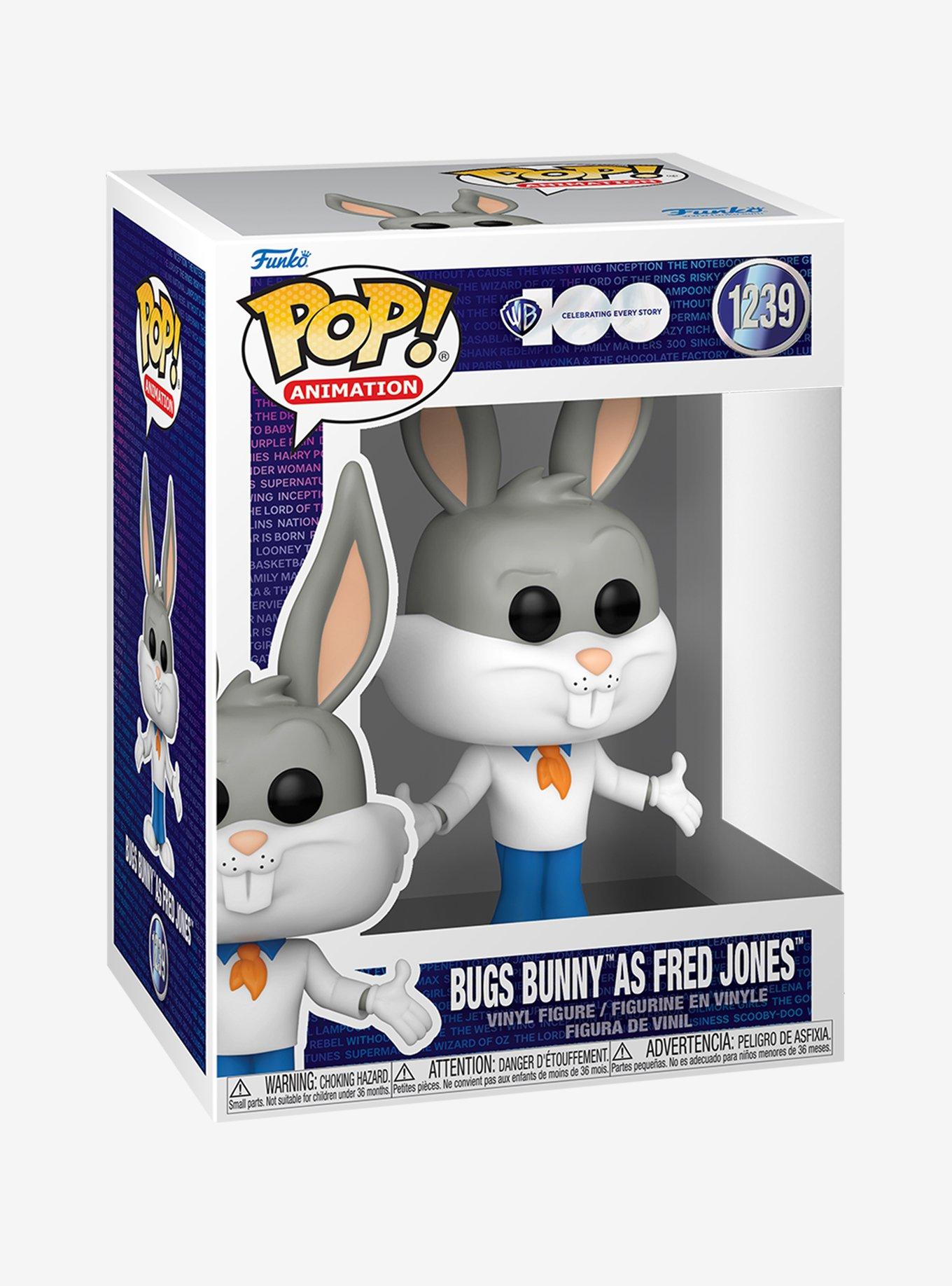 Funko Looney Tunes Pop! Animation Bugs Bunny As Fred Jones Vinyl Figure, , alternate