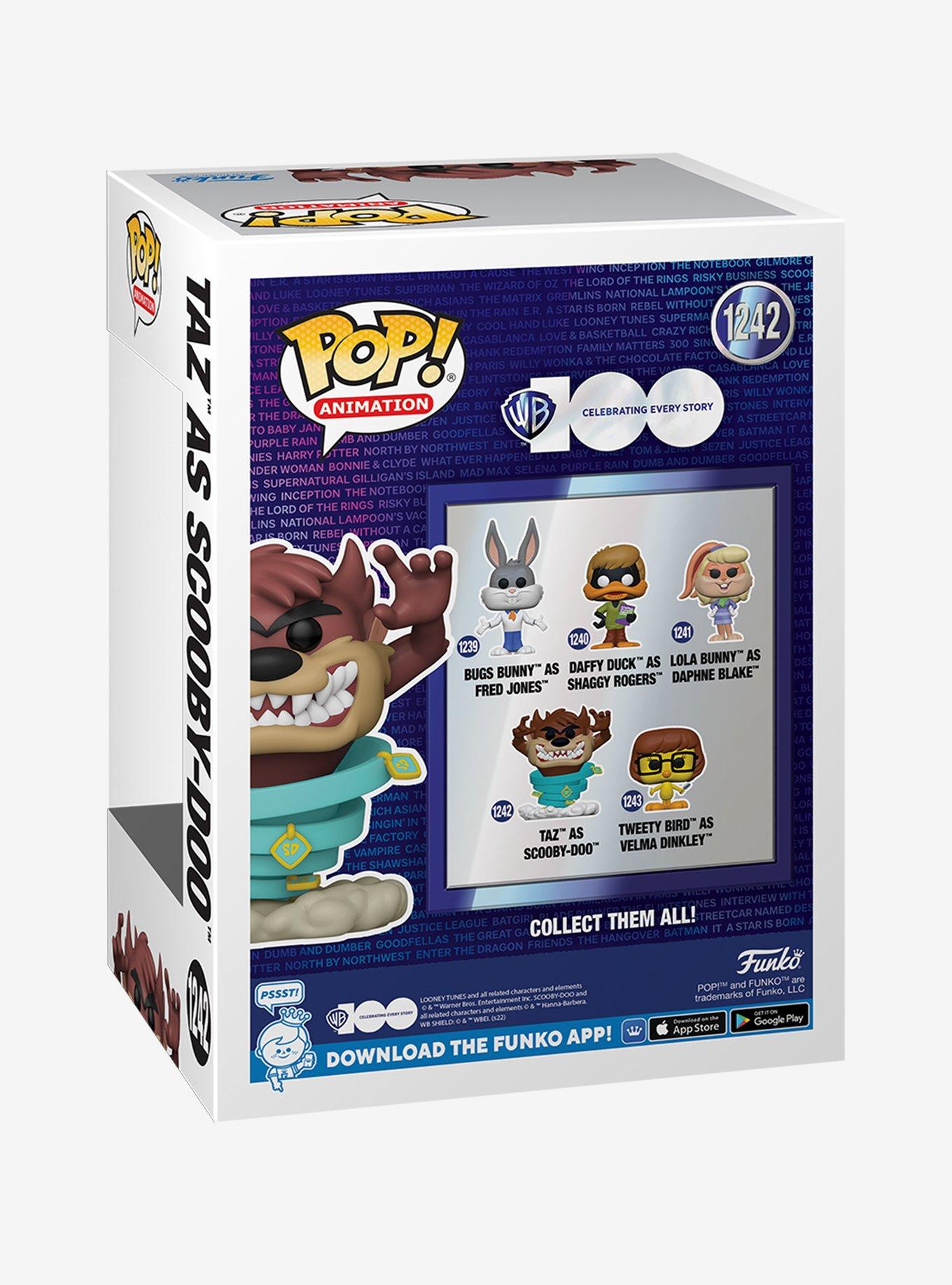 Funko Looney Tunes Pop! Animation Taz As Scooby-Doo Vinyl Figure, , alternate