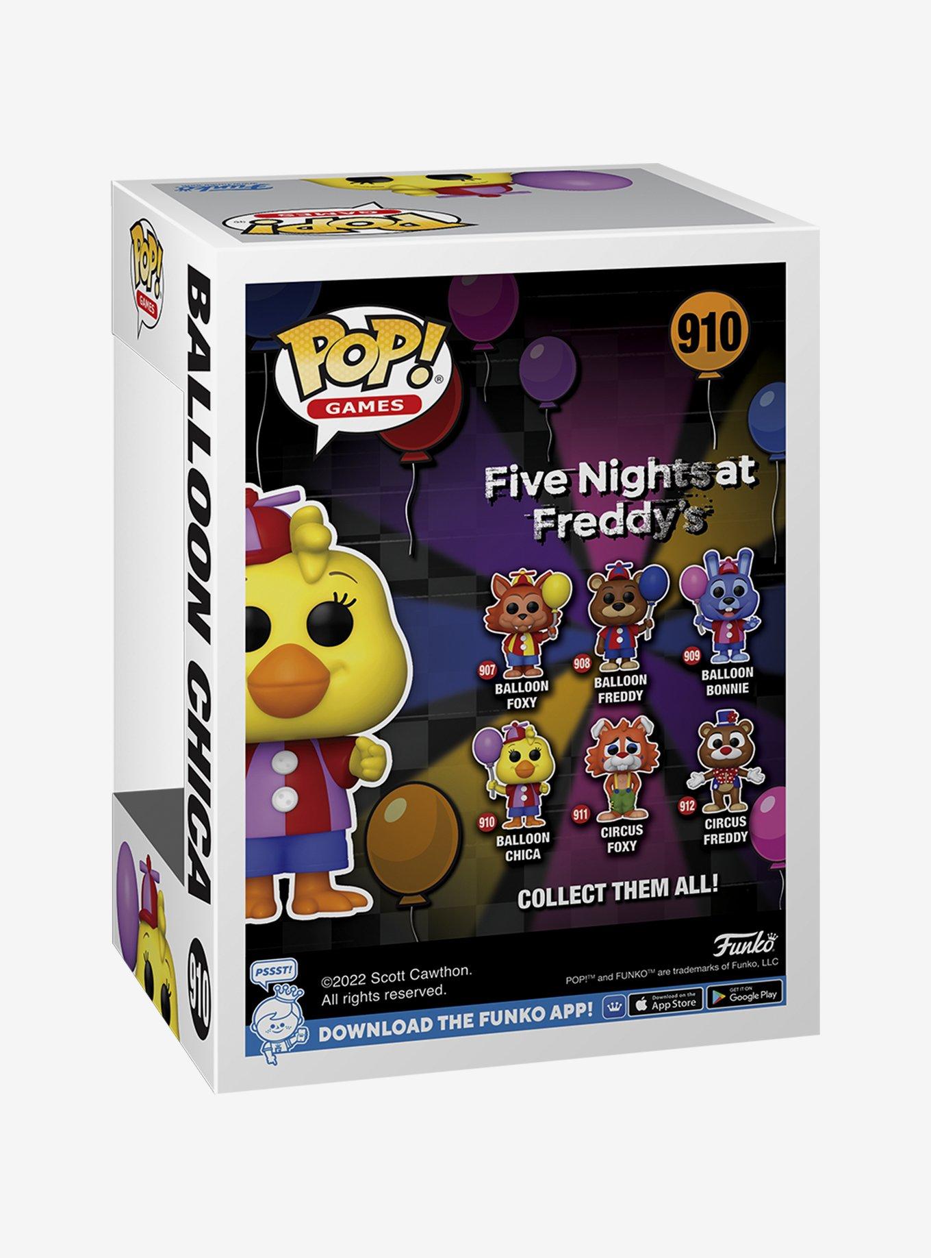 Funko Five Nights At Freddy's Pop! Games Balloon Chica Vinyl Figure, , alternate