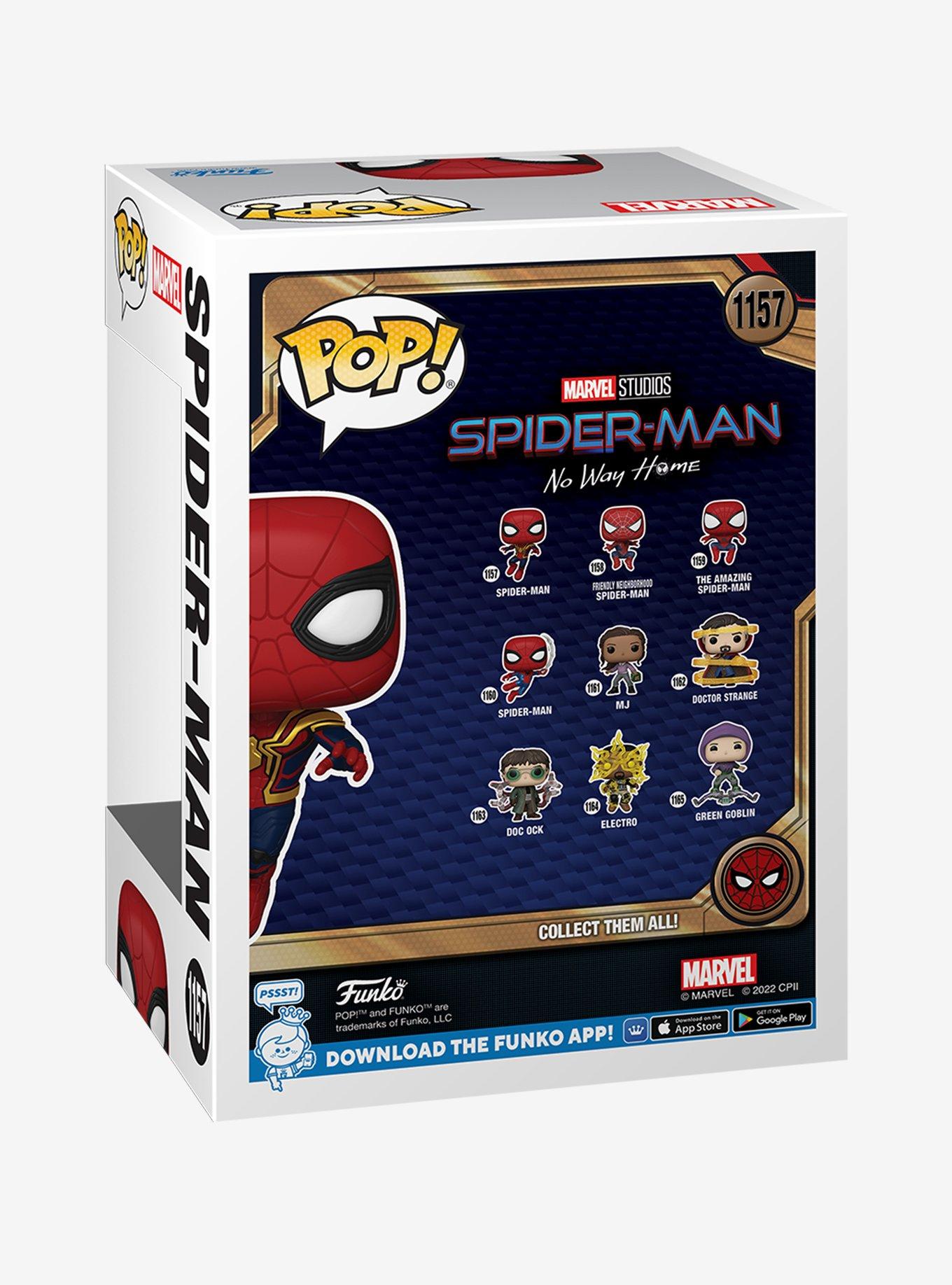 Funko Marvel Spider-Man: No Way Home Pop! Spider-Man Vinyl Bobble-Head, , alternate