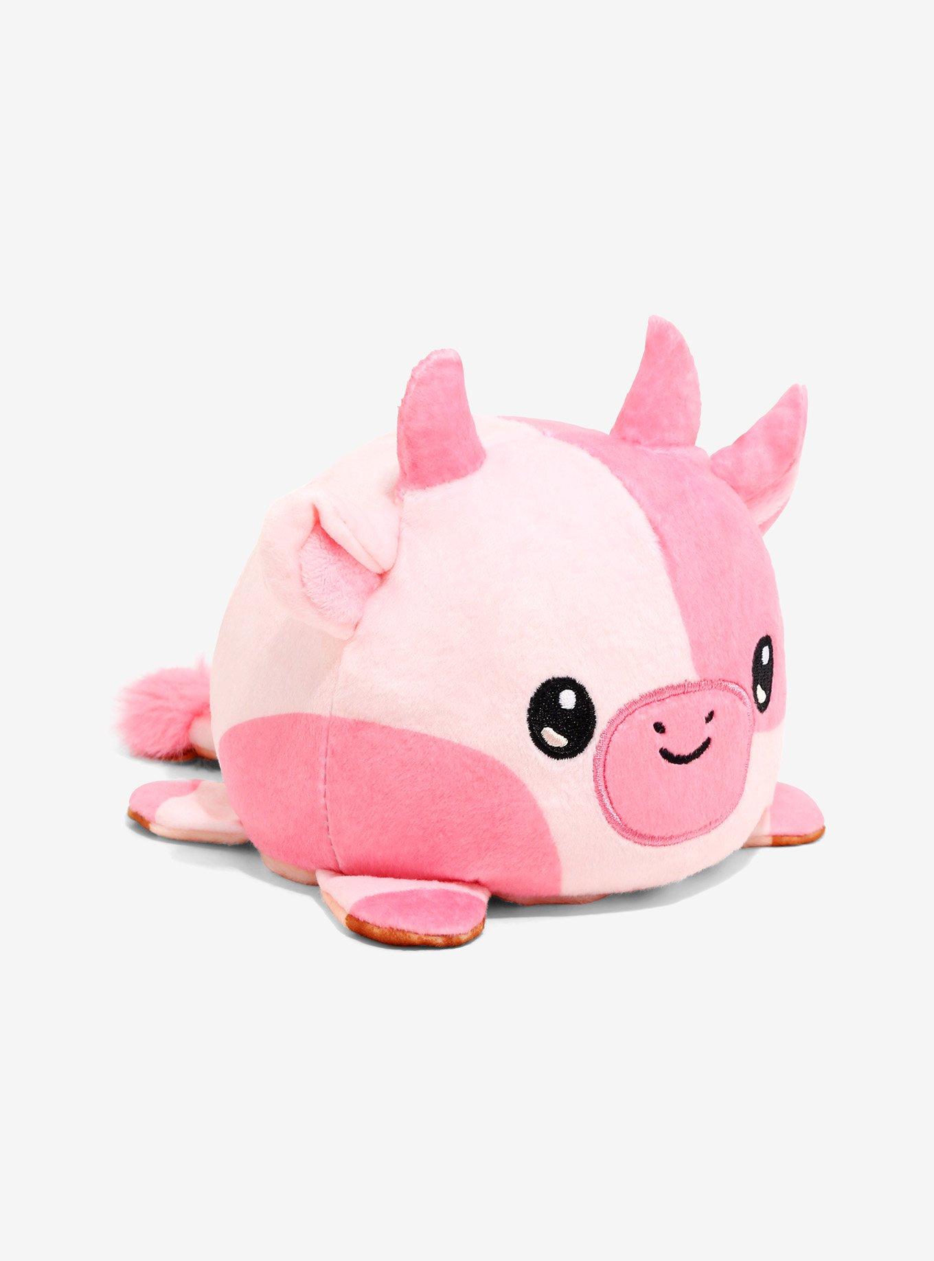 TeeTurtle Chocolate Strawberry Cow Reversible Plush - BoxLunch Exclusive, , alternate