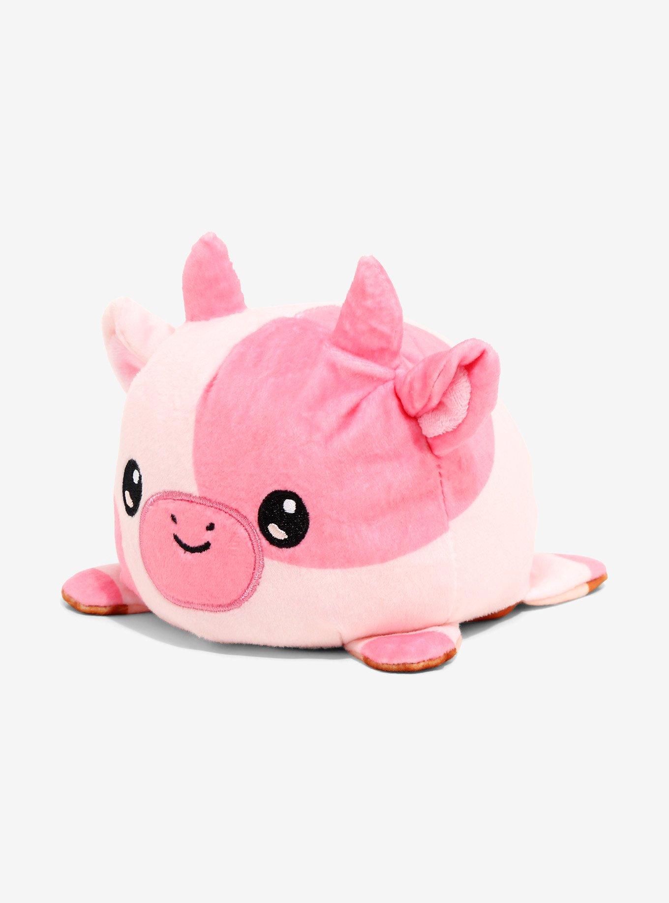 TeeTurtle Chocolate Strawberry Cow Reversible Plush - BoxLunch Exclusive, , alternate