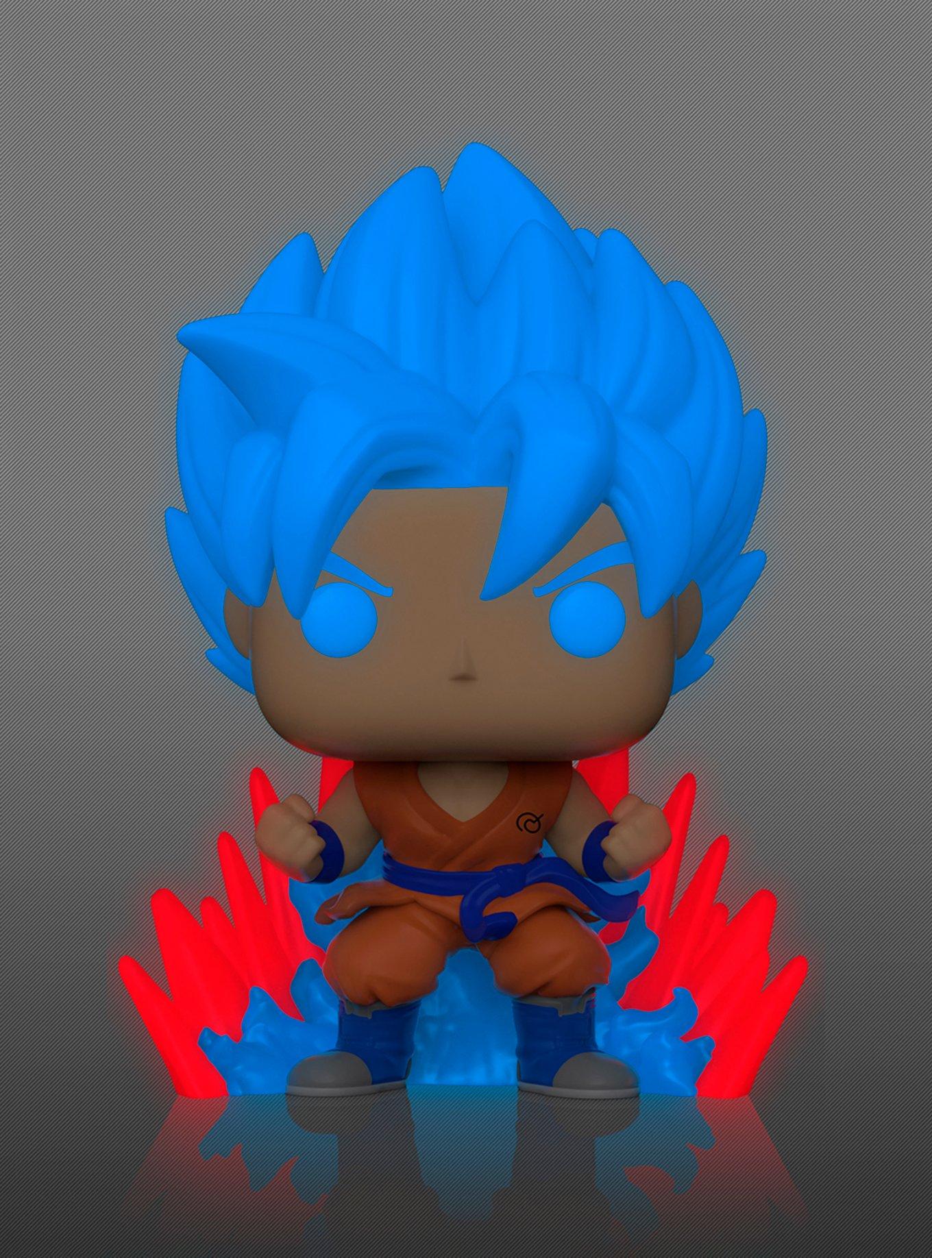 Funko Pop! Animation Dragon Ball Super SSGSS Goku (Kaio-Ken Times Twenty) Glow-in-the-Dark Vinyl Figure - BoxLunch Exclusive, , alternate