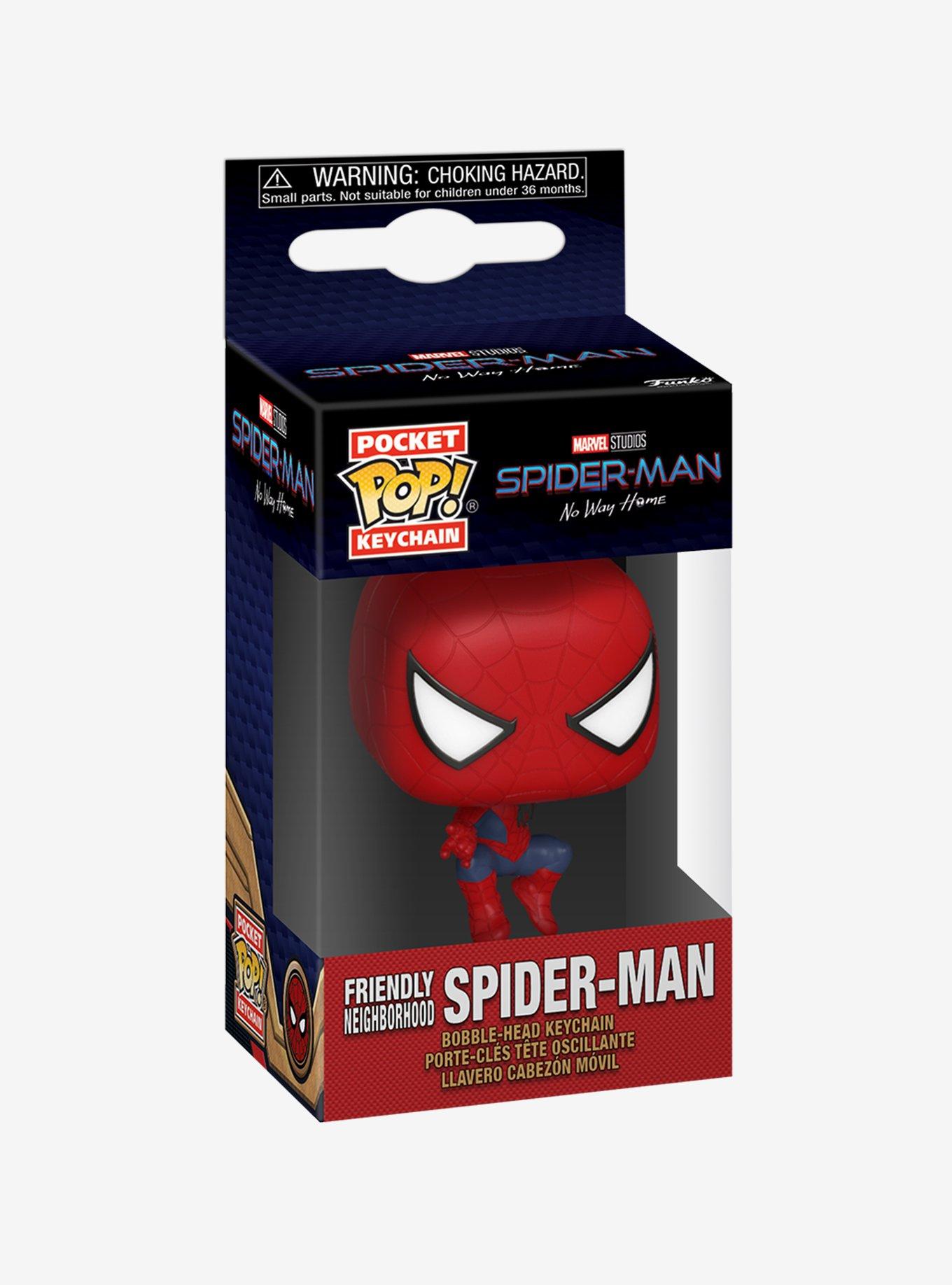 Funko Marvel Spider-Man: No Way Home Pocket Pop! Friendly Neighborhood Spider-Man Key Chain, , alternate