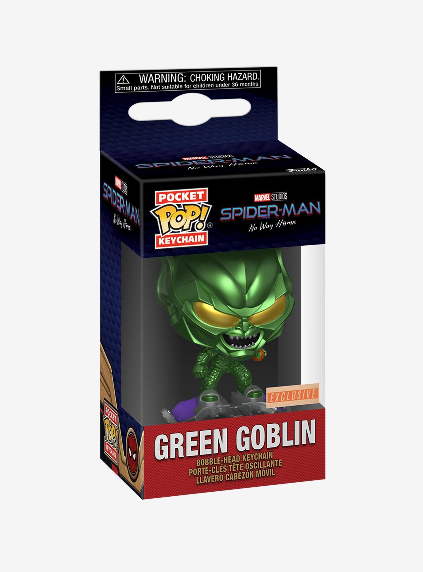 Funko Marvel Spider-Man: No Way Home Pocket Pop! Green Goblin Key Chain, , alternate