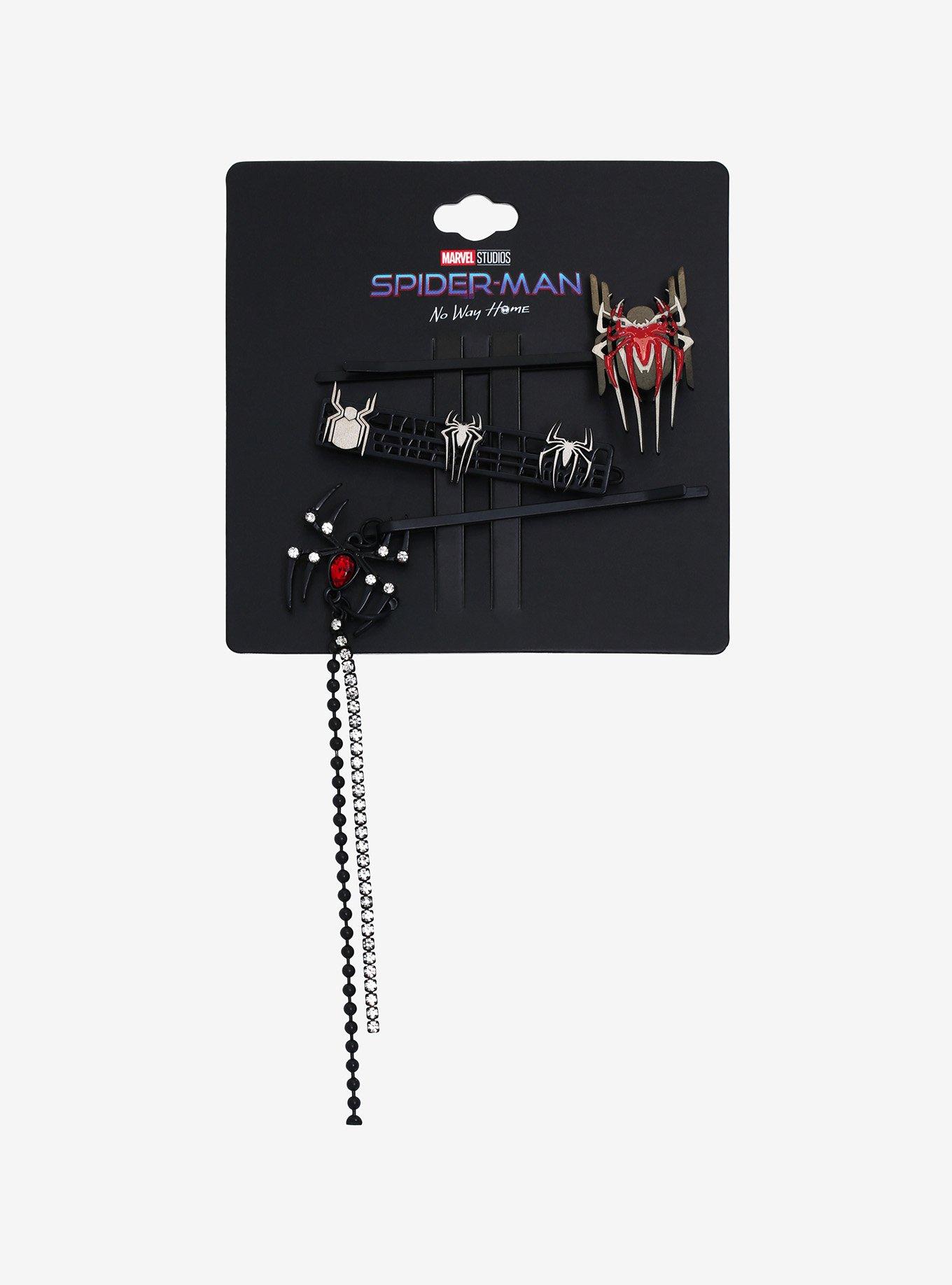 Marvel Spider-Man: No Way Home Icons Hair Clip Set - BoxLunch Exclusive, , alternate