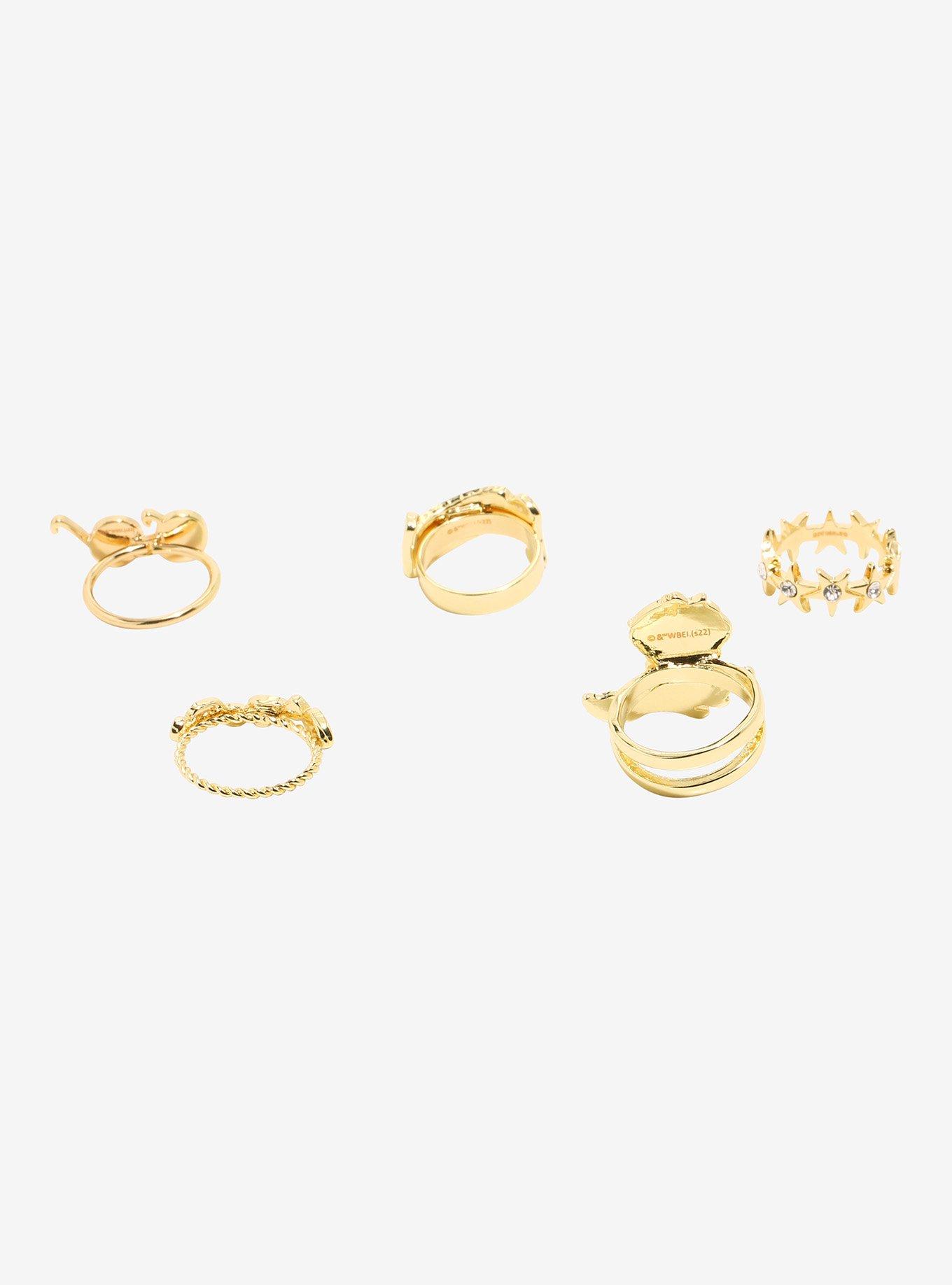 Harry Potter Icons Ring Set - BoxLunch Exclusive, , alternate