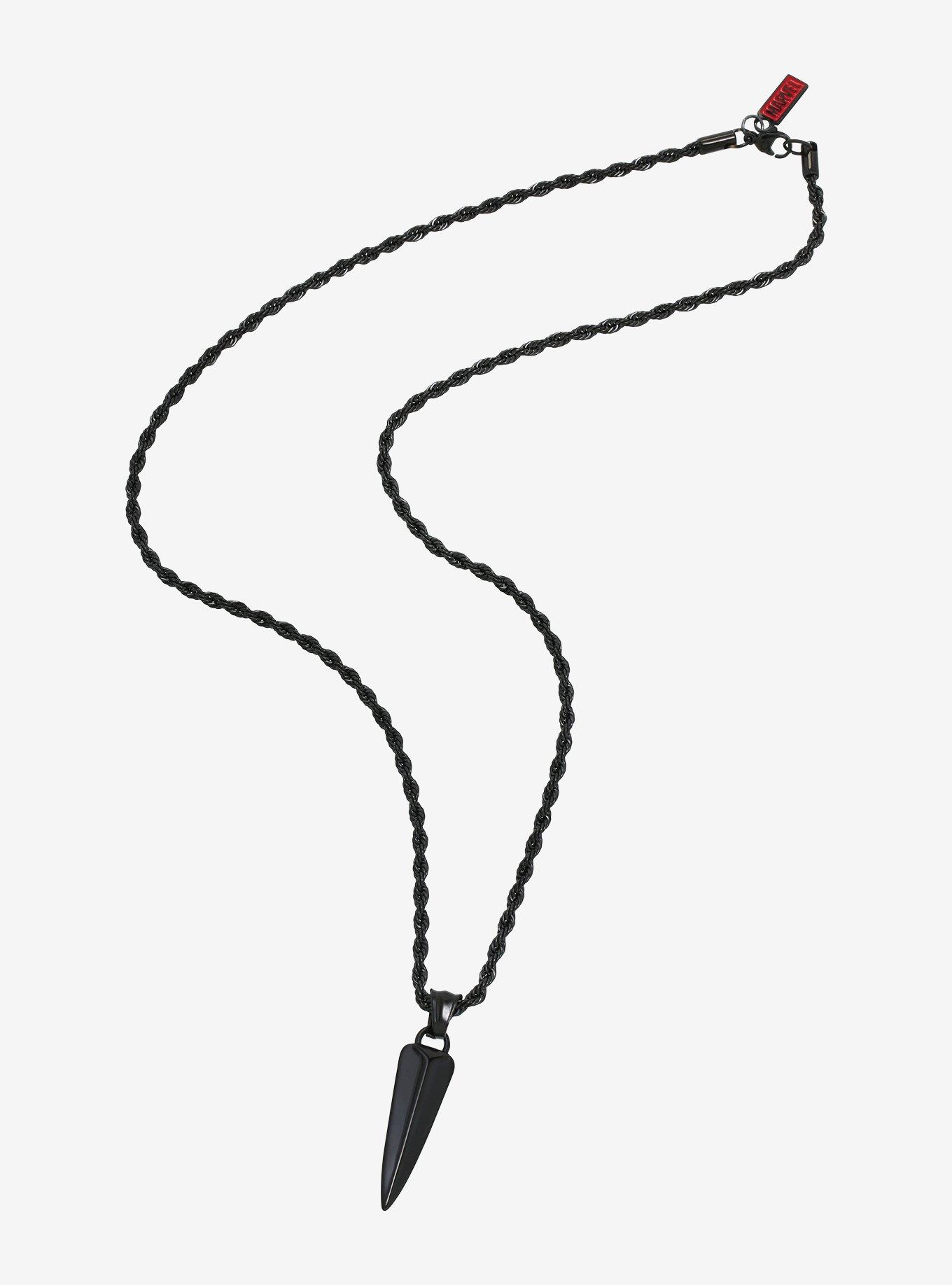 Marvel Black Panther: Wakanda Forever Claw Braided Chain Necklace, , alternate