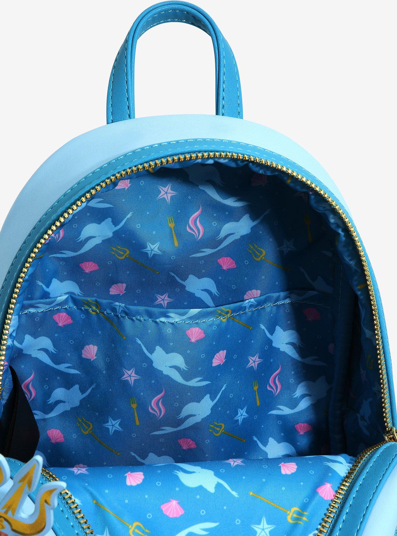 Loungefly Disney Ariel & Prince Eric Wedding Mini Backpack, , alternate