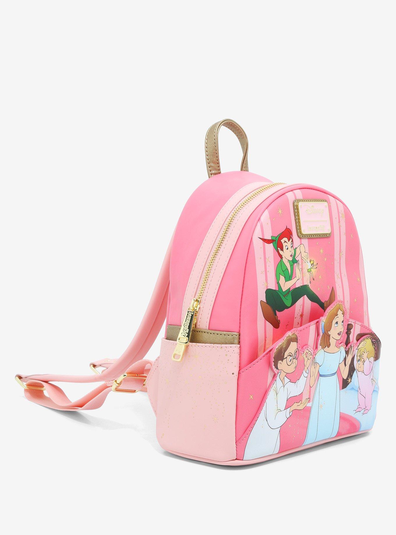 Loungefly Disney Peter Pan 70th Anniversary Group Portrait Mini Backpack, , alternate - view 2