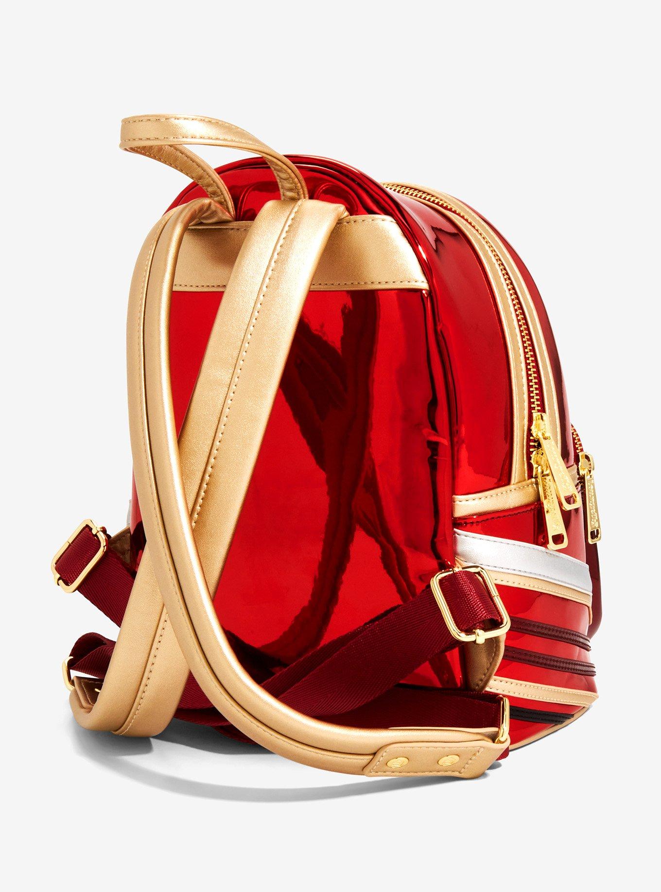 Loungefly Marvel The Infinity Saga Iron Man 15th Anniversary Mini Backpack, , alternate