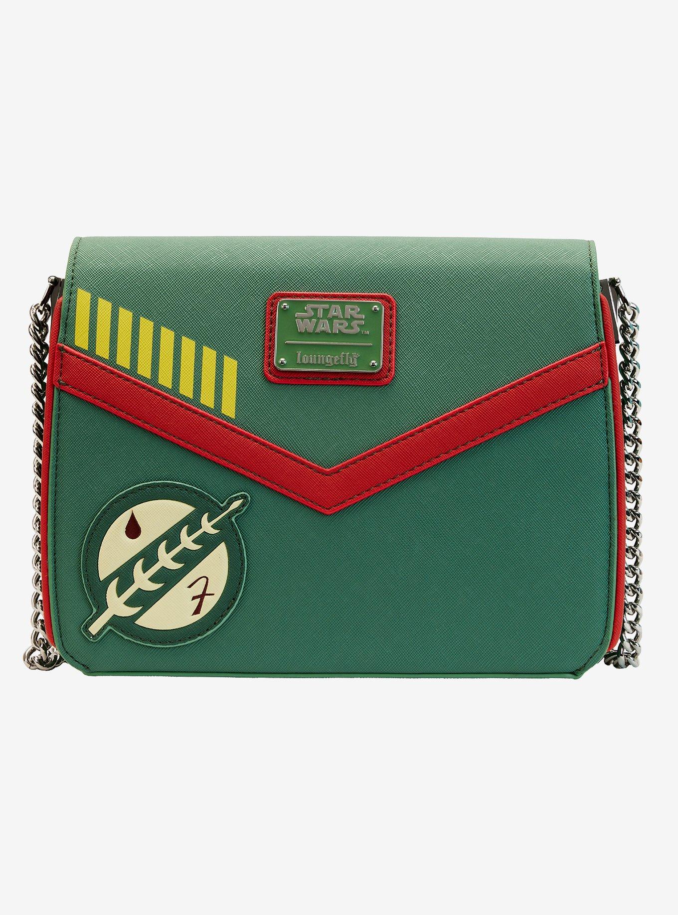 Loungefly Star Wars Boba Fett Crossbody Bag, , alternate