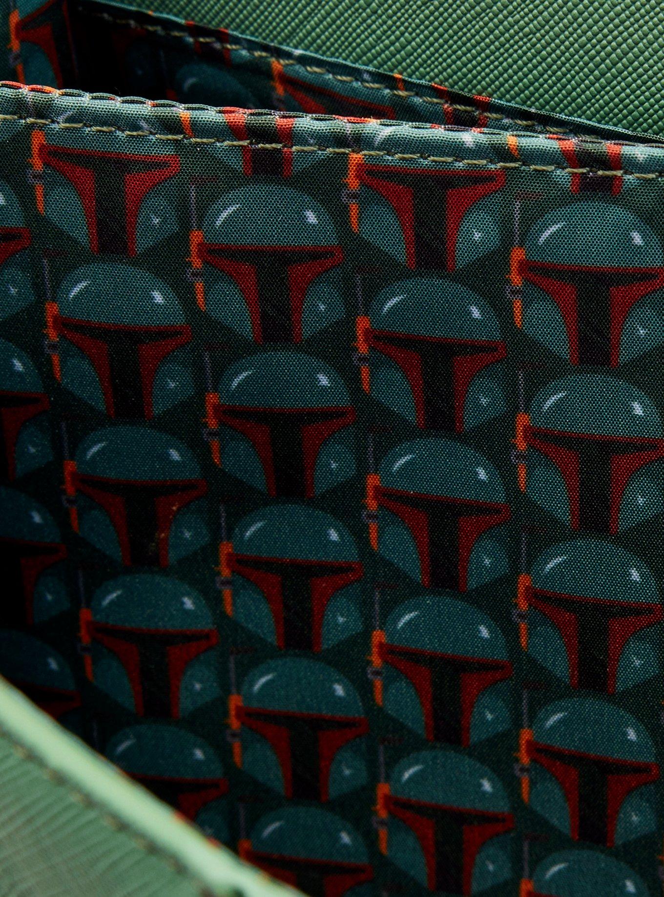 Loungefly Star Wars Boba Fett Crossbody Bag, , alternate