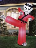 Karate Skeleton 6.5-foot Inflatable Airblown, , alternate