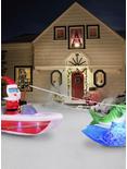 Boat Fishing Santa with Swirling Lights 14-foot Inflatable Airblown, , alternate