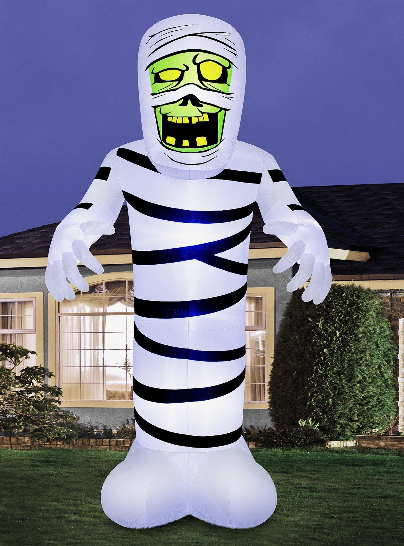 Giant Inflatable Mummy 20-foot Airblown, , alternate
