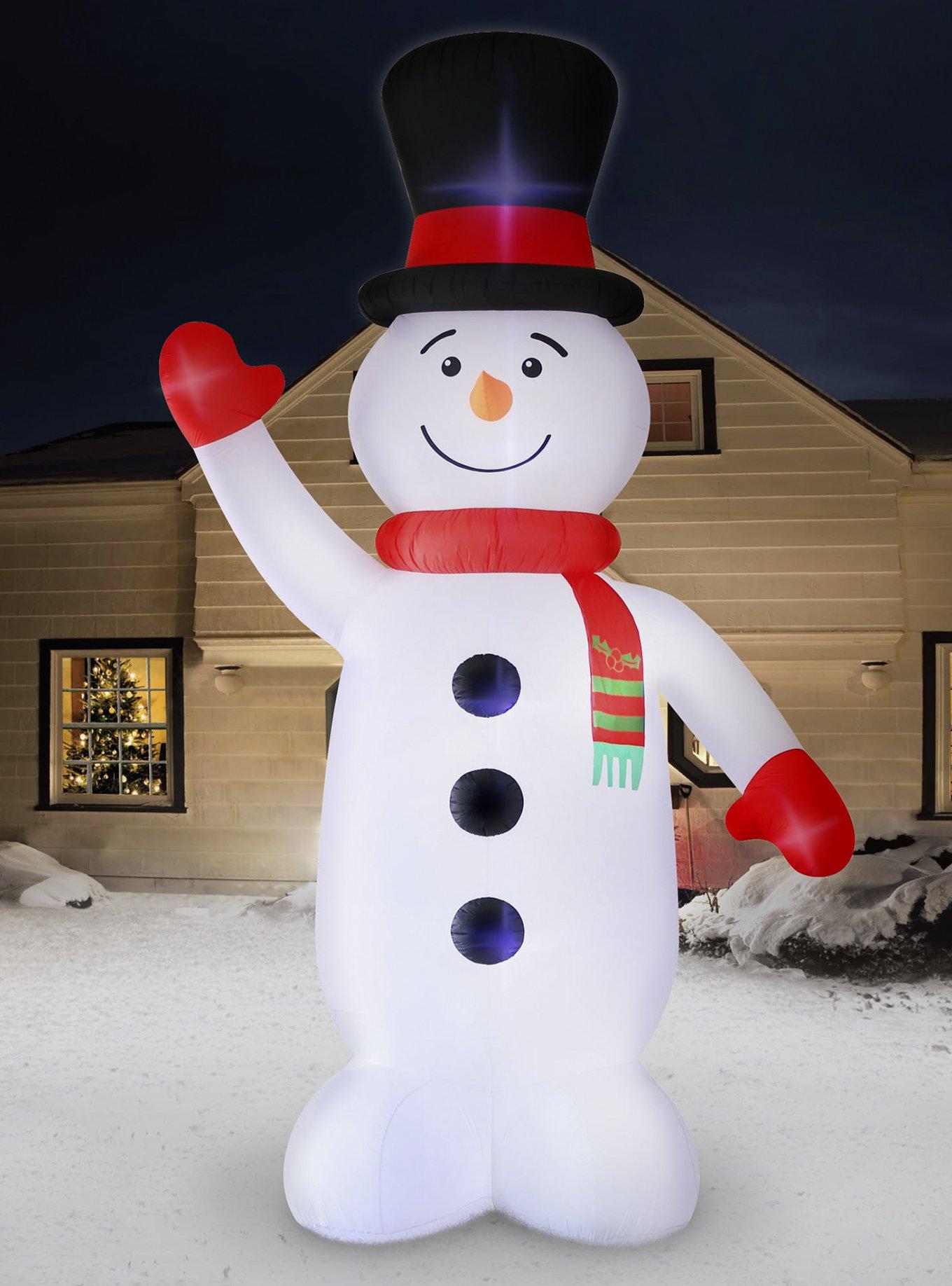 Giant Snowman 20-foot Inflatable Airblown, , alternate