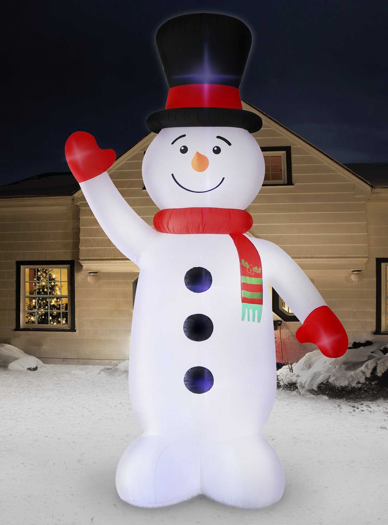 Giant Snowman 20-foot Inflatable Airblown, , hi-res