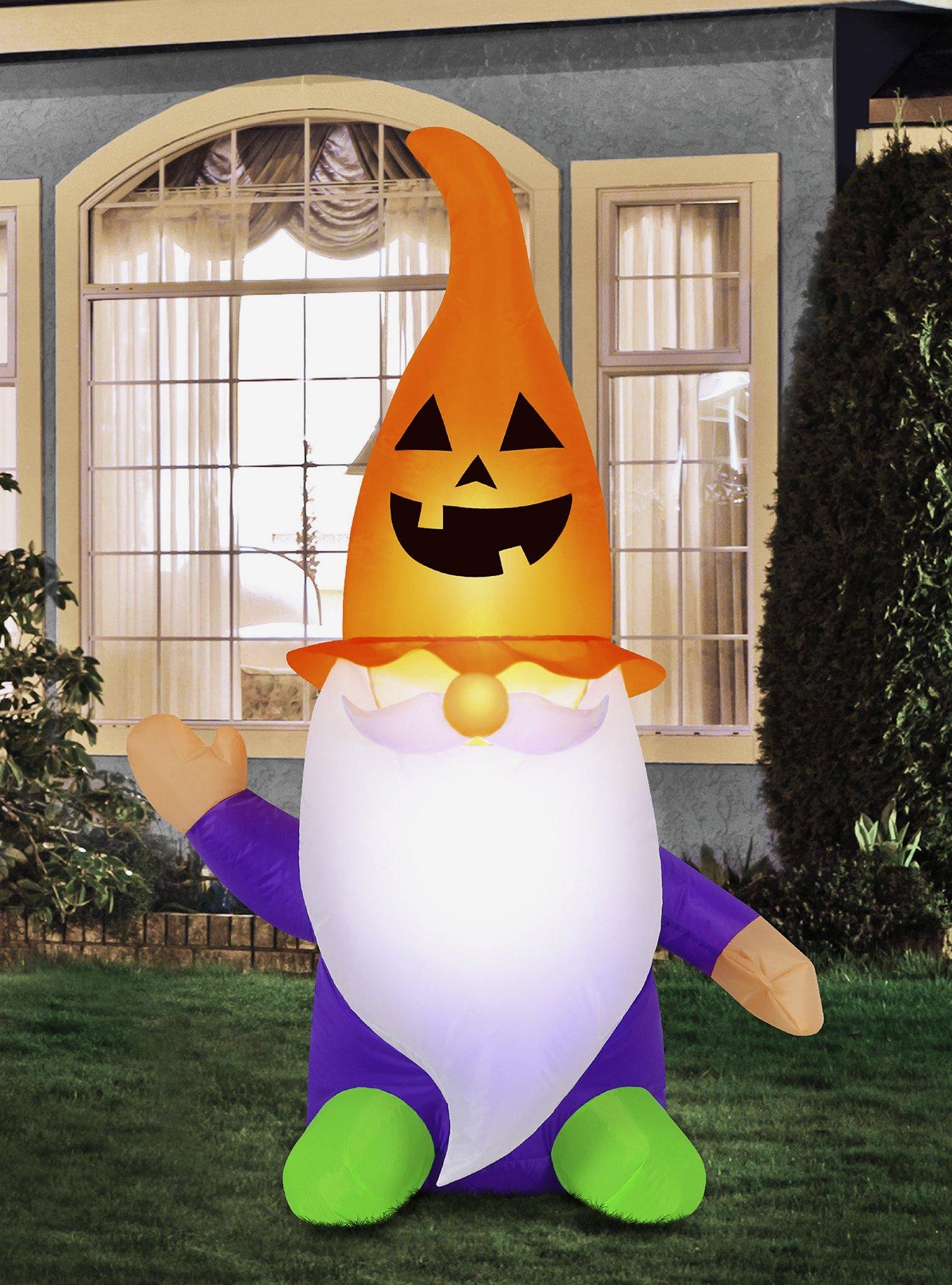 Halloween Gnome 3.5-foot Inflatable Airblown, , alternate