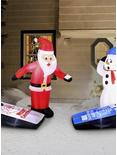 Santa and Snowman Playing Corn Hole 5-foot Inflatable Airblown, , alternate