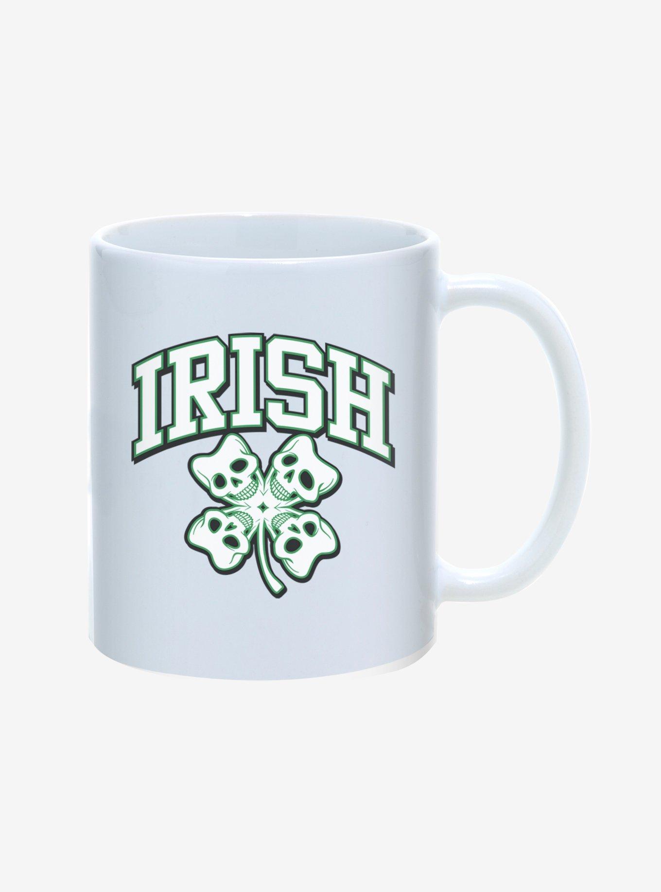 St. Paddy's Irish Skull Clover Mug 11oz, , hi-res