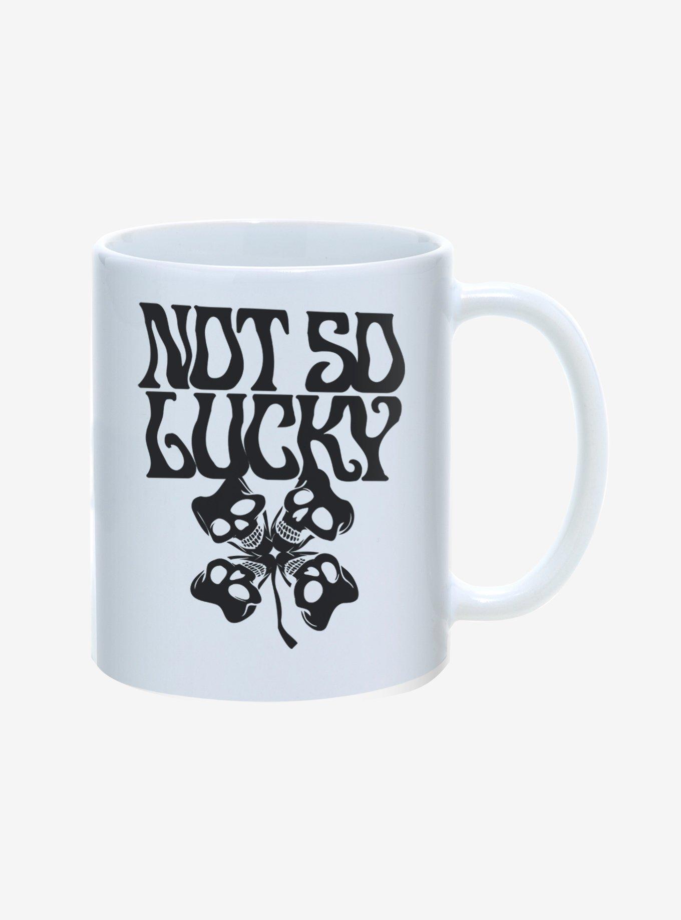St. Paddy's Not So Lucky Skull Clover Mug 11oz, , hi-res